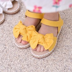 베이비잼 여아용 더블리샌들 옐로 - 10011 221027