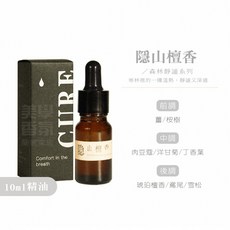 AROMA NOSE 精油香氛 隱山檀香 10ml, 1個, 黑盒精油／隱山檀香 10ml