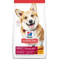Hill's Science Diet 希爾斯 成犬優質健康雞肉與大麥小顆粒狗飼料, 1個, 5磅-超取最多可寄2包, 2.26kg, 雞