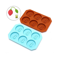 XYC 가상화폐 비트코인 DIY 실리콘 몰드 수제 초콜릿 수제 사탕 얼음 트레이 2P, 2P 1세트