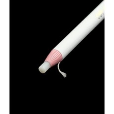 퀼트스타 색연필형 초자고 초초크펜 열펜, 1개, 화이트