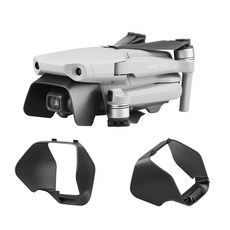 DJI Mavic Air 2 전용 렌즈 후드 짐벌 보호 커버 햇빛가리개 카메라 눈부심 차단 렌즈 보호 악세서리, 1개, (에어2) 렌즈후드(블랙) 1개, (에어2) 렌즈후드(블랙)