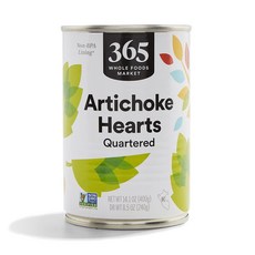 365 바이 홀 푸드 마켓 아티초크 쿼터 14.1온스 365 by Whole Foods Market Artichoke Quarters 14.1 Ounce, 1개, 400g