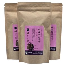 국내산 대추 씨앗 법제 처리한 대추 씨앗 수제 티백형 75g 풀풀 아재 전통 국산 대추차, 1박스, 25개입