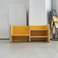 비노즈 아기 슈벤치 신반 의자 유아 현관 벤치, 2단, 옐로우