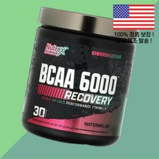 뉴트렉스 리서치 BCAA 아미노산 BACC 6000 수박 워터멜론 7.94온스 225g Nutrex Research Recovery Watermelon 7.94oz, 1개