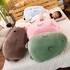 못난이 공룡 대형 모찌 인형 쿠션 바디필로우 갓샵, 가족사진, 품질보증 50cm, 가족 초상화