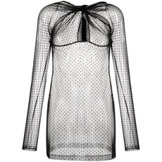 코페르니 푸앵 데스프리 메시 나이트 드레스