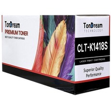 삼성 CLT-K1418S 호환토너 SL-C1410W SL-C1460FW SL-C1665FW SL-C1615W 재생, 1개, 검정