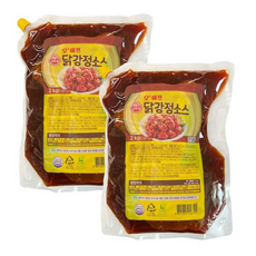 오쉐프 닭강정소스 (스파우트팩) /오뚜기, 2kg, 2개