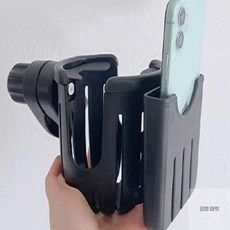 김영마켓 유모차 2in1 컵홀더 오토바이컵홀더, 1
