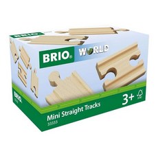 BRIO 브리오 직선 레일 54mm 33333 대상 연령 3세~ 장난감 장난감 나무 장난감 나무 레일 선물 생일/크리스마스, 1개, 상세페이지 참조