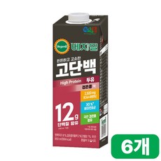 정식품 고단백두유 베지밀, 950ml, 6개