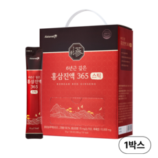 네추럴라이즈 6년근 풍기인삼 깊은 홍삼진액 365 스틱 대용량 홍삼농축액 100포, 10g, 100개