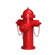 가짜 인조 소화전 모형 장식 소품 가리기, 1개, CL281