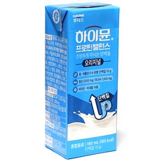 일동후디스 하이뮨 산양유 마시는 단백질 프로틴 음료, 190ml, 1개