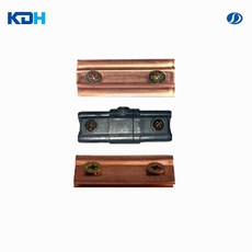 [대성기업] 크레인주행 전원공급장치 트로리바 연결단자, 60A~90A (핀형/측면체결형), 1개