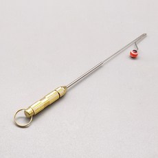 白鷺飛小物釣脫鉤器，手持迷你脫鉤器，檔針擠餌器，上餌器，鰟鮍蝦虎小物釣配件, 手持脫鉤器, 1個