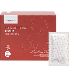 마더케이 모유 수유 티슈, 40개입, 1개