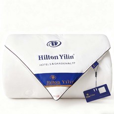 Hilton Yilin 全棉桑蠶絲被, 白色