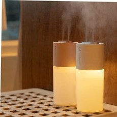 가습기 니즈 손도리 듀얼 에어메이트 차량용, 핑크