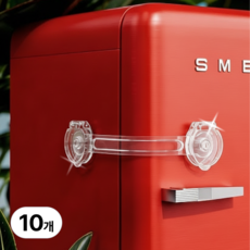 레츠굿 투명 깔끔 아기 서랍잠금장치, 10개