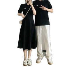 커플 시밀러룩 패밀리룩 휴양지 티셔츠 긴팔 호캉스 원피스 반팔 여행 드레스 웨딩촬영 하와이안