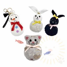 단디 양말 인형만들기 어린이만들기체험, 고양이인형 색상랜덤 1세트 (P0000QVK), 1개