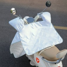 电动车挡风被夏天防晒防雨罩2025新四季通用电瓶车一体带坐垫夏季, 纯蓝色【隔热防晒铝膜+双面防水】