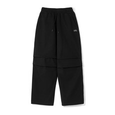CGP 스트링 와이드 트레이닝 파라슈트 팬츠_블랙 209261