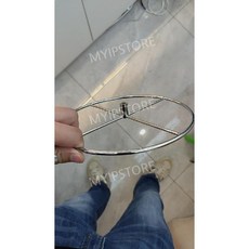 전기통닭구이 가정용 미니 기계 훈제 캠핑용 오븐 바베큐 통구이 로스트 치킨 회전 스토브, 대형 원형 그릴