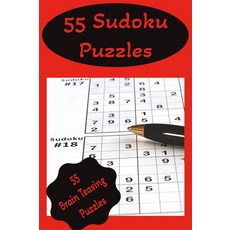 55 Sudoku puzzles: “55 Challenging Sudoku Puzzles for Adults – Logic Focus & Fun Brain Games with, 55 Sudoku puzzles: “55 Challen