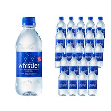 휘슬러 워터 생수, 350ml, 24개