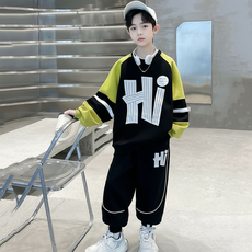 베비포 네온 배색 맨투맨 조거팬츠 상하세트 -HR8