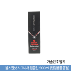 불스원샷 시그니처 딥클린 500ml (사은품증정), 가솔린/휘발유, 1개