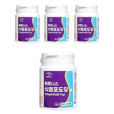 휘트니스 식염포도당, 4개, 100정