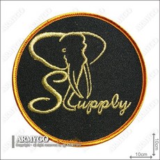 ARMYGO 空軍第427聯隊修補大隊補給中隊部隊章 精緻軍事模型 收藏級徽章, 1個, 不車魔鬼氈