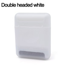 돌돌이 의류용 휴대용 보푸라기 제거기 양면 수동 헤어 카펫 스크래퍼 롤러 반려동물 가정용 청소 스웨터 용품, 4) Double headed white, Double ed white