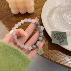 梨花仙 新中式古風花朵手鍊 漢服配飾手串 甜美清新寺廟文創紀念品