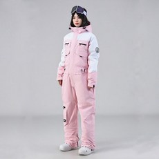 스노우보드복 점프슈트 오버롤 스키 남녀공용 따뜻한 세트 방풍