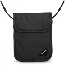 Pacsafe Coversafe X75 넥 지갑 블랙