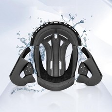 프리드콘 신형 EPS BM12 풀페이스 모터사이클 헬멧 전용 라이너 통기성 안감 세척 가능 패딩중, Medium