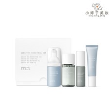 OSAJI 親透肌體驗組 潔顏 調理液 調理乳 乳霜, 1個