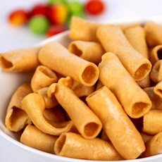 [추억의 과자 대용량] 20년전통 뻥튀기곡물나라 대롱마카로니 튀김 스낵 바삭하고 고소한 간식 어린이 간식 안주 추천, 1개, 120g