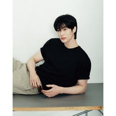 지오다노 남자 여름 기본핏 코튼 크루넥 반팔 티셔츠 01026540 NC대전유성점