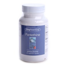 Allergy Research Group 泛酸素食膠囊, 60顆, 1罐