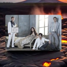 뱀파이어 일기 카드 스킨 스티커 은행 방수, 1개, 3. z4