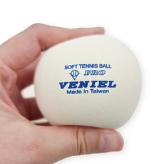 브니엘 정구공 손악력 재활 소프트볼 천연고무 9인치, 1개