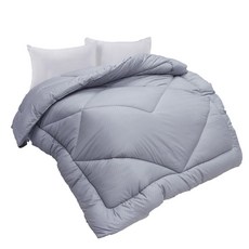 石墨烯銀離子發熱被 180x210cm 灰色 遠紅外線恆溫 潔淨親膚透氣