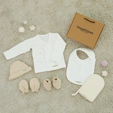 도담도담 오가닉 무형광 신생아 출산 선물 6종 세트